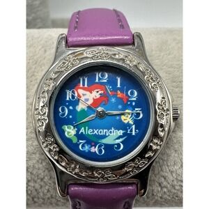 Disney Ewatchfactory P23426574 Alexandra Kids Little Mermaid New Battery S37